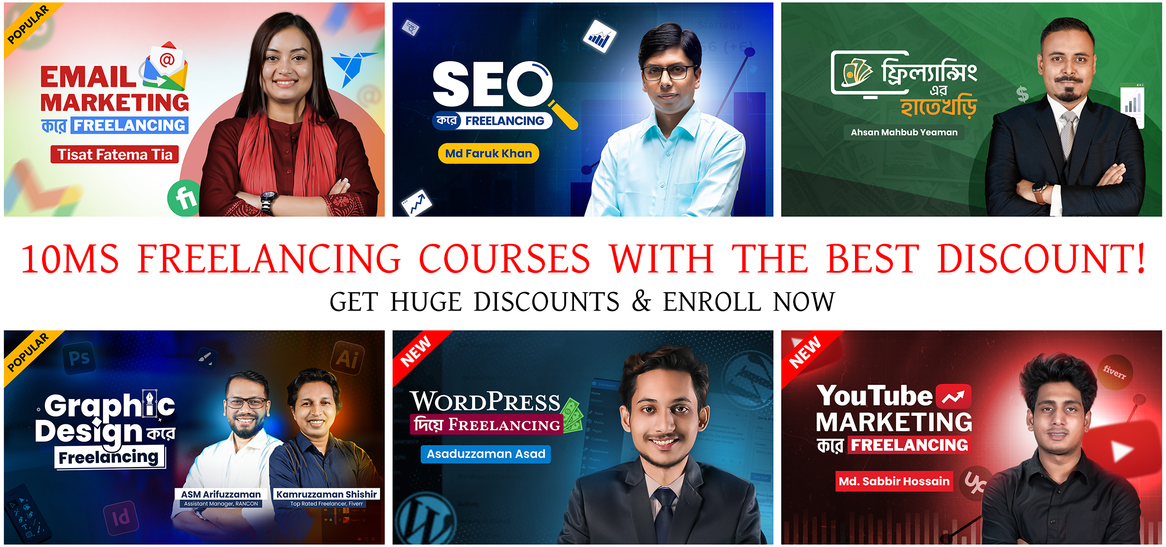 10MS Freelancing Courses Promo Codes – Get Huge Discounts & Enroll Now!