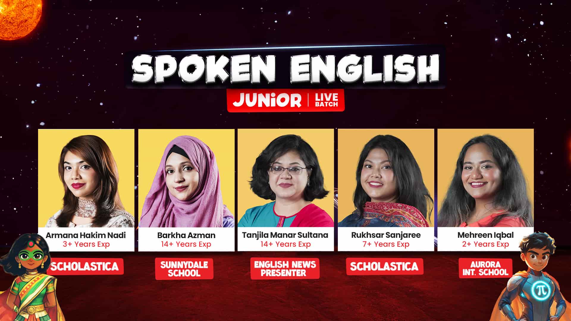 Best Spoken English Junior LIVE Batch in Bangladesh [2025] with Special Discount
